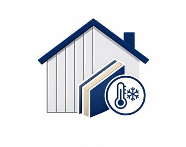 Bardage avec isolation thermique performante