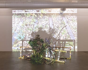 Hedy Leung Ikebana Installation 3x7=21 Sogetsu Ikebana