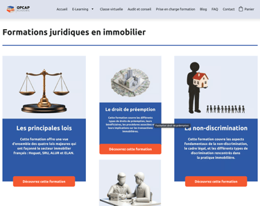 Formation e-learning immobilier