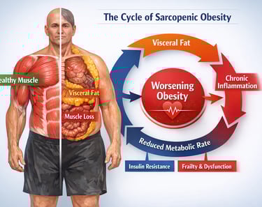 Title: Sarcopenic Obesity: 5 Science-Backed Ways to Lose Fat Without Losing Muscle