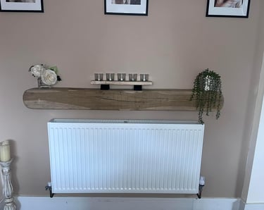 new radiator installed at a house in droitwich