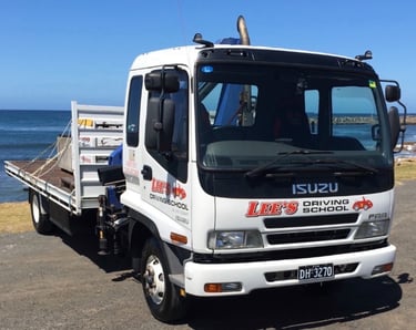 Lee's drivings school Trucks