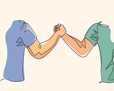 working together with support and clarity