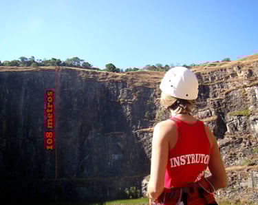 O maior rapel de Sâo Paulo - 108 metros