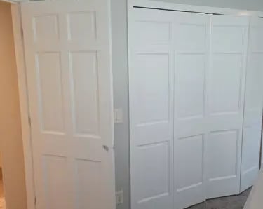 Fort Wayne Spray Painted Doors Installed