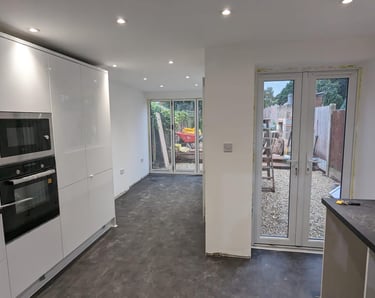 Rear house extension in Malvern adding new dining and living space
