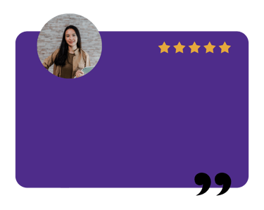 avis client d'une jeune femme