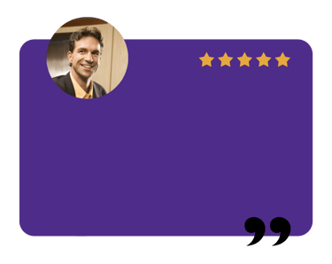 avis client 5 étoiles d'un homme