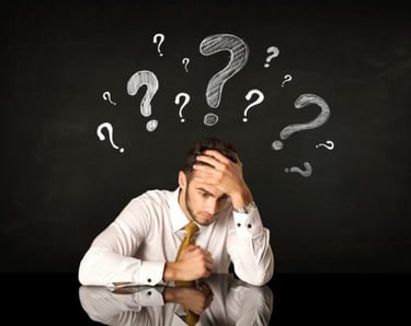 Homme adulte dépression anxiété questionnement