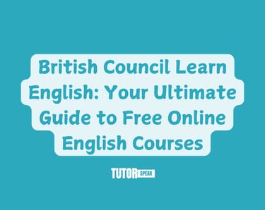 British Council Learn English: Your Ultimate Guide to Free Online English Courses