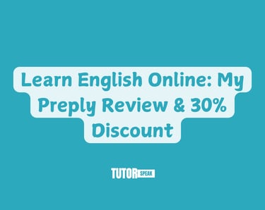 Learn English Online: My Preply Review & 30% Discount