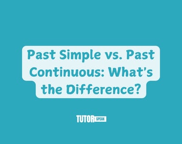 Past Simple vs. Past Continuous: What's the Difference?