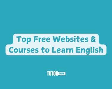 Top Free Websites & Courses to Learn English