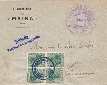 Zulässig Postüberwachungsstelle