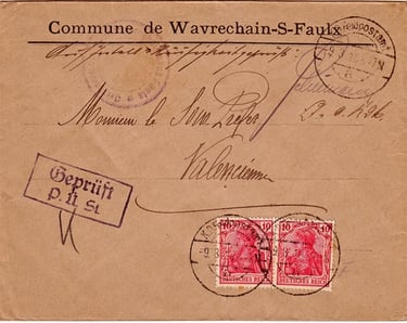 Ortskommandantur Wavrechain sous Faulx