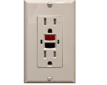 GFCI receptacle
