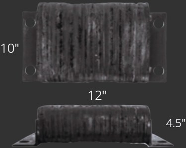 topes laminados para anden 