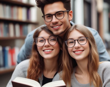 A selection of items lies arranged on a wooden surface. In the center is a tablet displaying a colorful home screen with various app icons. Surrounding it are objects including a black wireless headphone, a digital camera with a lens cap, a small rectangular external hard drive, a SanDisk Extreme Pro SSD in a transparent case, a coiled black cable, a closed black notebook with a pen, a brown leather wallet, a small tin of mints, and a folded green fabric.