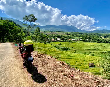 Vietnam on a motorbike