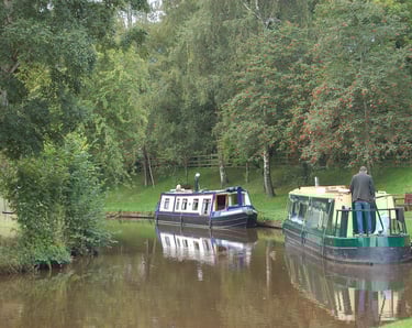 Boats on Brecon Canal