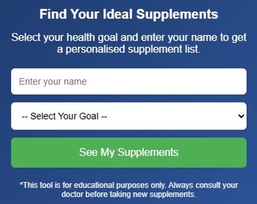 Supplements tool