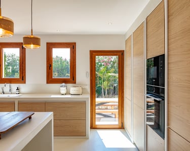 villa interior ibiza natural textures design