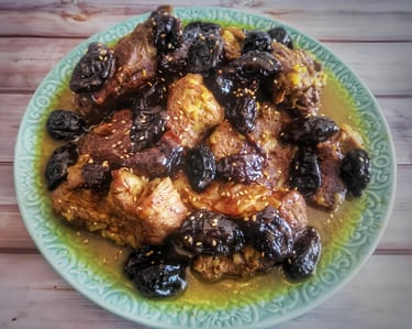 Meat with Prunes