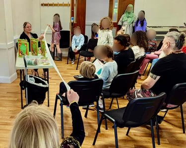 Author visits for home ed groups. World Book Day. Events