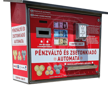 Zsetonkiadó automata