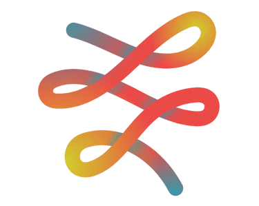 a colorful abstract design of a stylized design