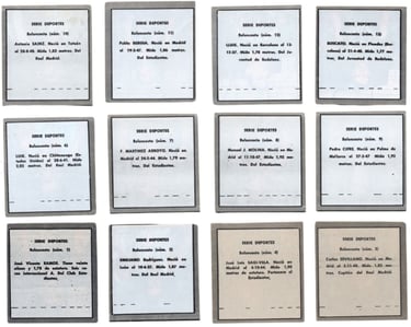 1968 baloncesto cromos