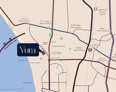 location transcon yura, location Pecan Yura Juhu