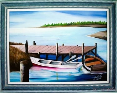 Ancoradouro 80 x 60 cm