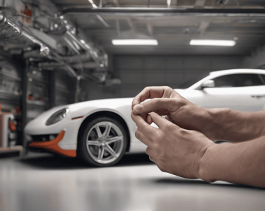 En burk Mechanic Wipes på arbetsbänken, redo för snabb rengöring.