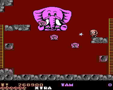 Rodland NES Elephant Boss