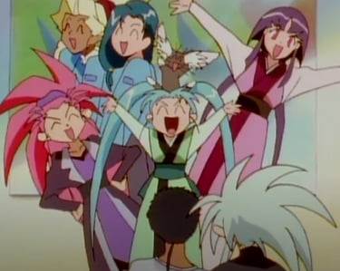 Tenchi in Tokyo Entire Gang