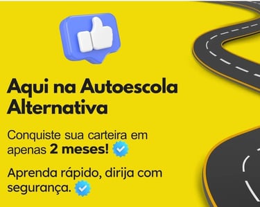 a yellow and black twitter account with a road sign