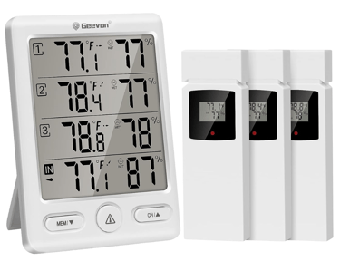 hygrometer for multiple rooms to test humidity