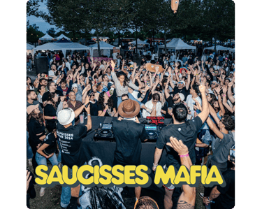SAUCISSES MAFIA, DJ électro, au ENJOOY Festival 2025, le 20 septembre à Montpellier 