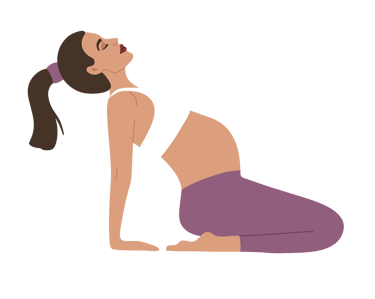 une femme enceinte faisant des exercices de yoga