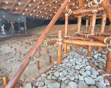 Reconstruction of the burial process