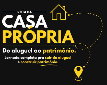 Banner sobre Minha Casa Minha Vida, financiamento imobiliário, primeiro imóvel e sair do aluguel.