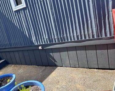 house with closed crawl space