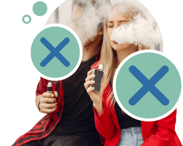 Paauglių mokinių rūkymo garinimo vape atpažinimo informavimo davikliai sistema mokykloms