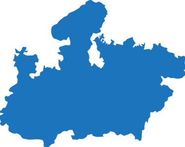 Madhya Pradesh, a large state in central India