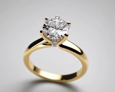 Two intricately crafted gold bracelets with embedded sparkling gemstones are displayed against a dark background. The bracelets are ornate, with a pattern of square shapes and shimmering surfaces, suggesting luxury and elegance.