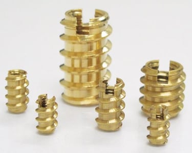 Brass Inserts for Woods