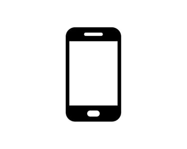 Icon Handy für die Darstellung der Mobilen Nummer