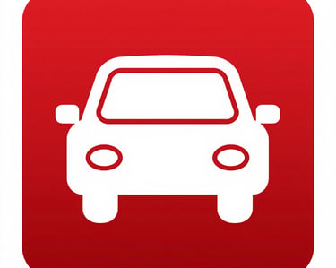 I want a Icon of a car that is white
