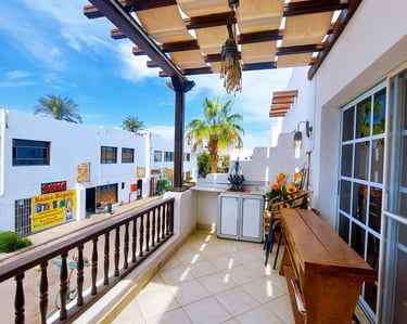 1 bedroom delta first floor with balcony close to the entrance  